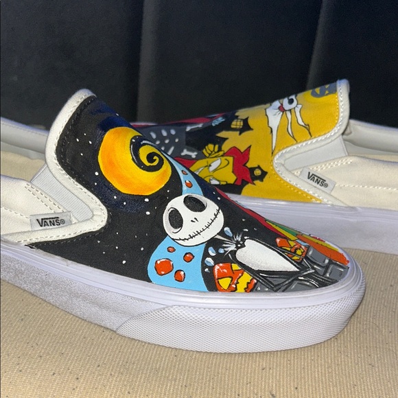 Hand-Painted Vans Nightmare Before Christmas